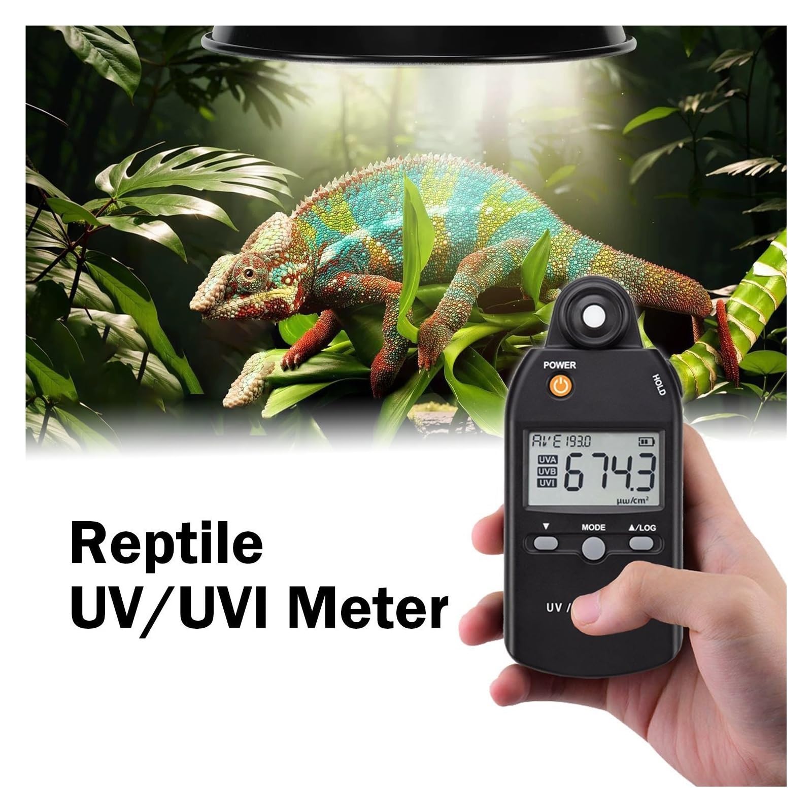 Espectrómetro de Mano, Espectrómetro portátil UV-Visible con pantalla clara Lectura directa confiable
