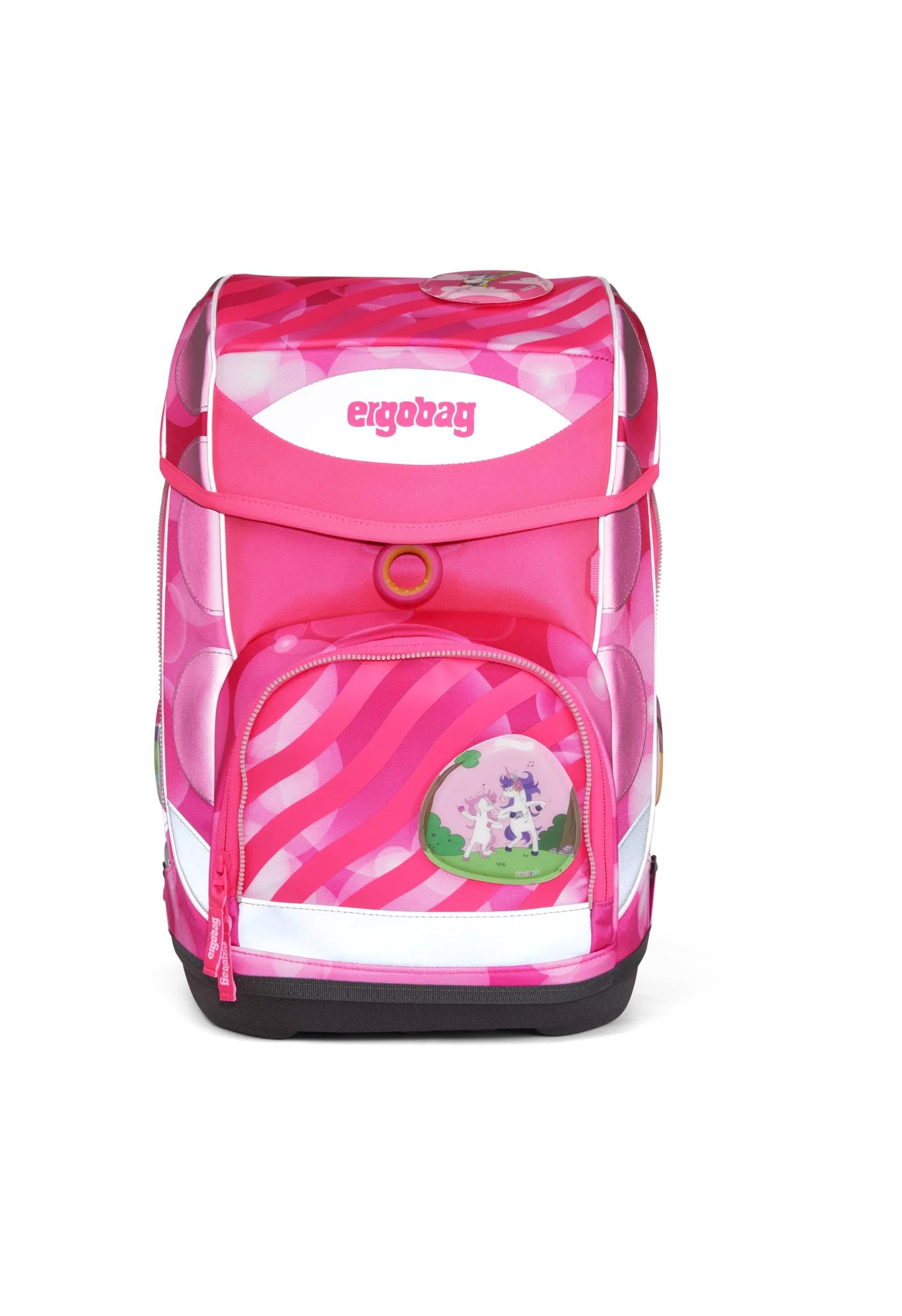 Ergobag Cubo Schulranzen-Set 5tlg KuntBärbuntes Einhorn