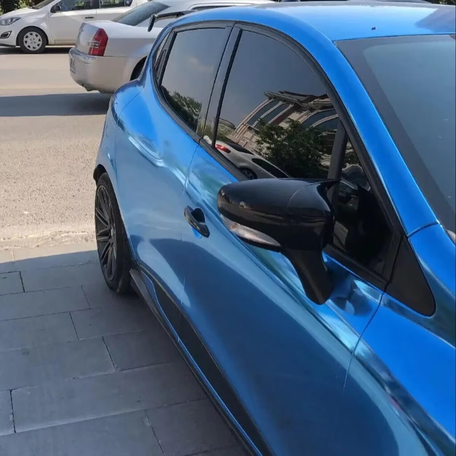Car Couvercle de Rétroviseur,Rearview Mirror Cover pour Renault Clio 4 MK4 Captur Zoe 2012-2019
