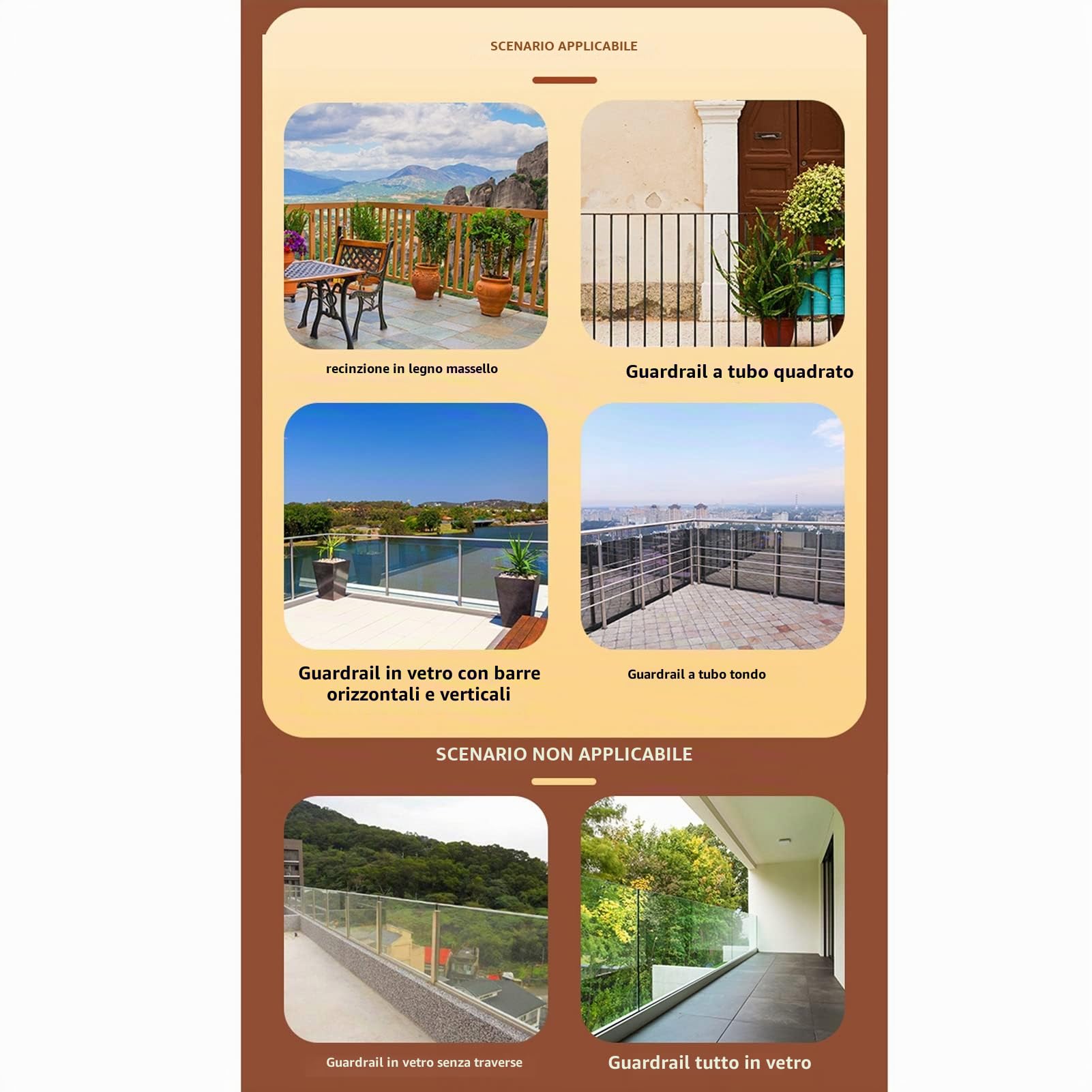 Tavolini da appoggio da giardino Tavolo pieghevole da balcone, tavolo da bar per ringhiera pensile da esterno, tavolo da balcone sospeso, tavolino da balcone sospeso a parete per giardino con patio (