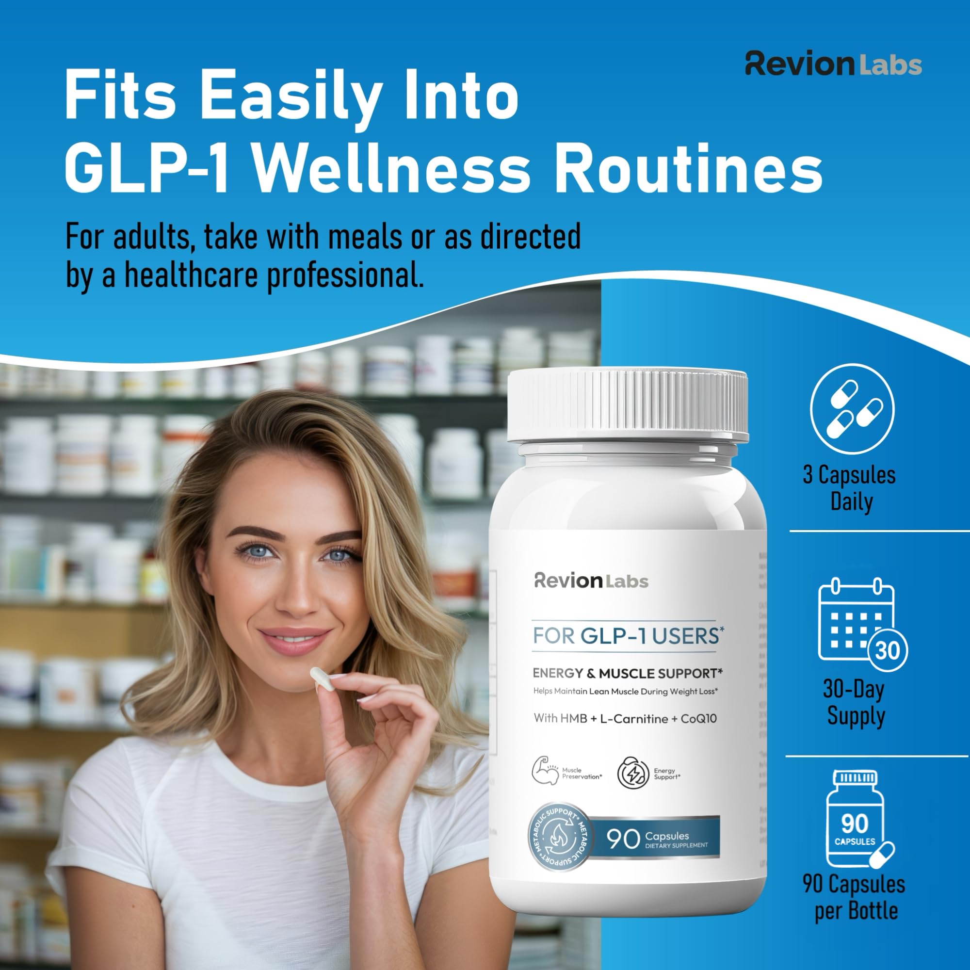 Supplement for GLP-1 Users - Lean Muscle Energy Metabolic — Amazon image 6