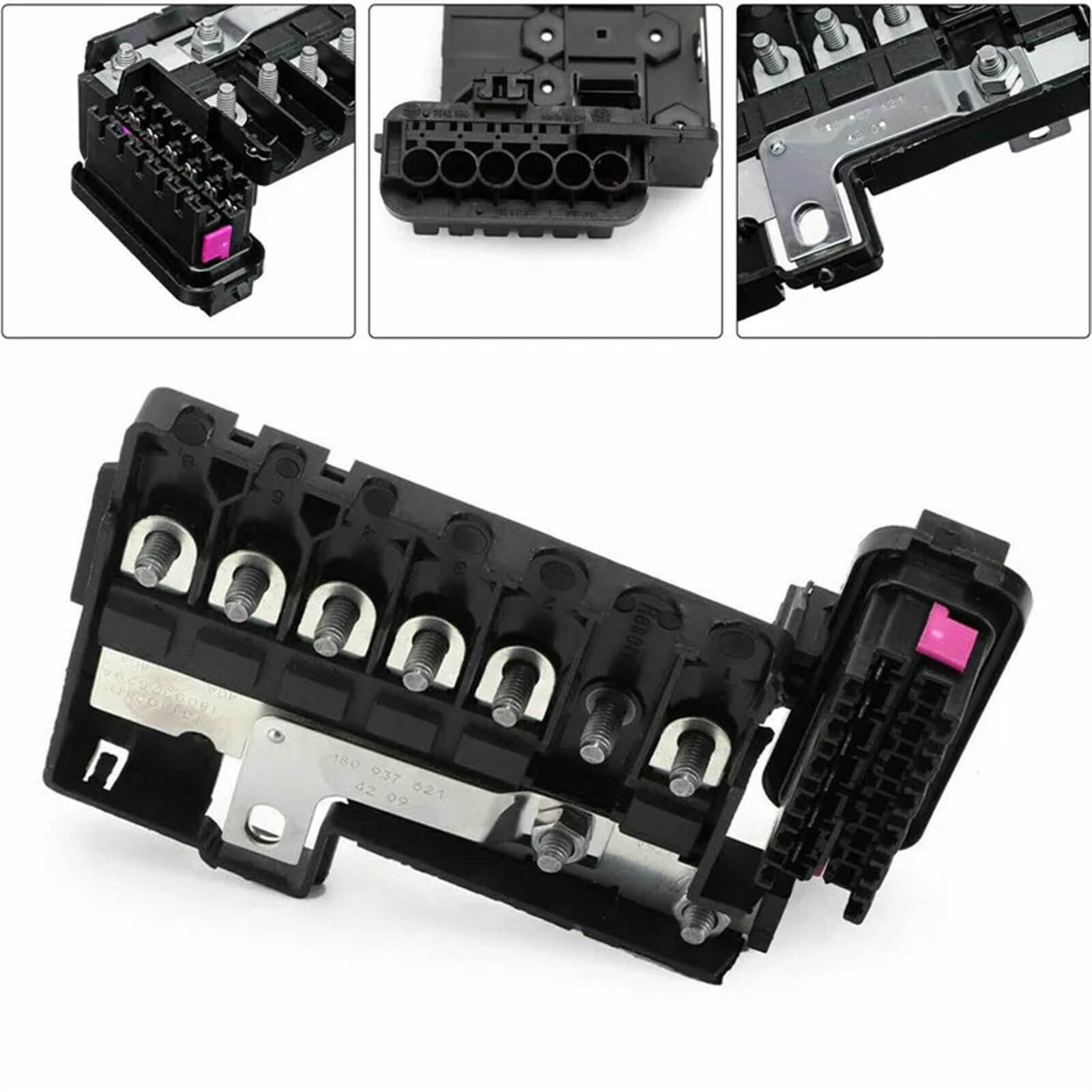 Scatola dei fusibili del circuito della batteria dell'auto, 1 pezzo, 6R0 937 621, 6R0 937 629B, for VW, for Jetta, for MK6, for Polo, 2011-2015, for Skoda, for Fabia, for Octavia, for Rapid