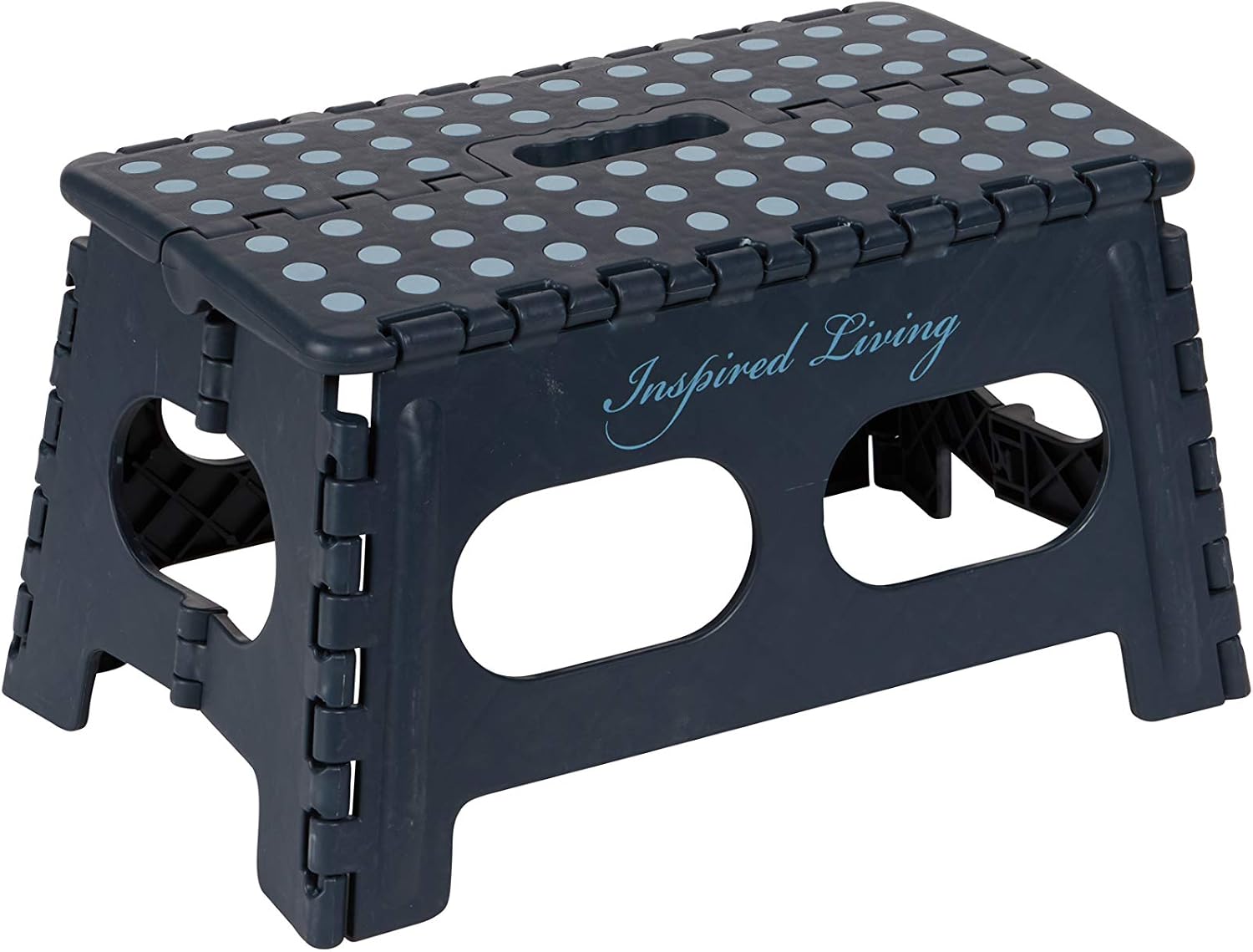 Inspired Living by Mesa 9" High/Extra Wide STEPSTOOLS x, NAVY BLUE