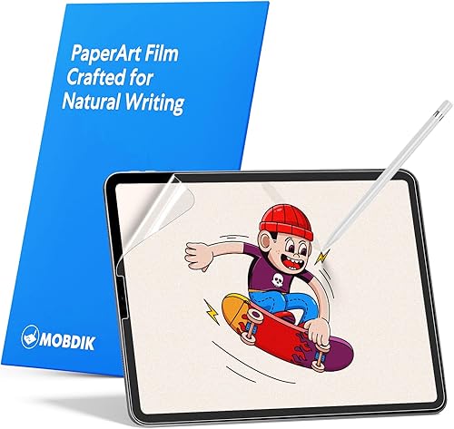 MOBDIK Paquete de 2 protectores de pantalla Paperfeel compatibles con iPad Pro 11 (2022, 2021, 2020 y 2018), iPad Air 5ª y Air de 4ª generación