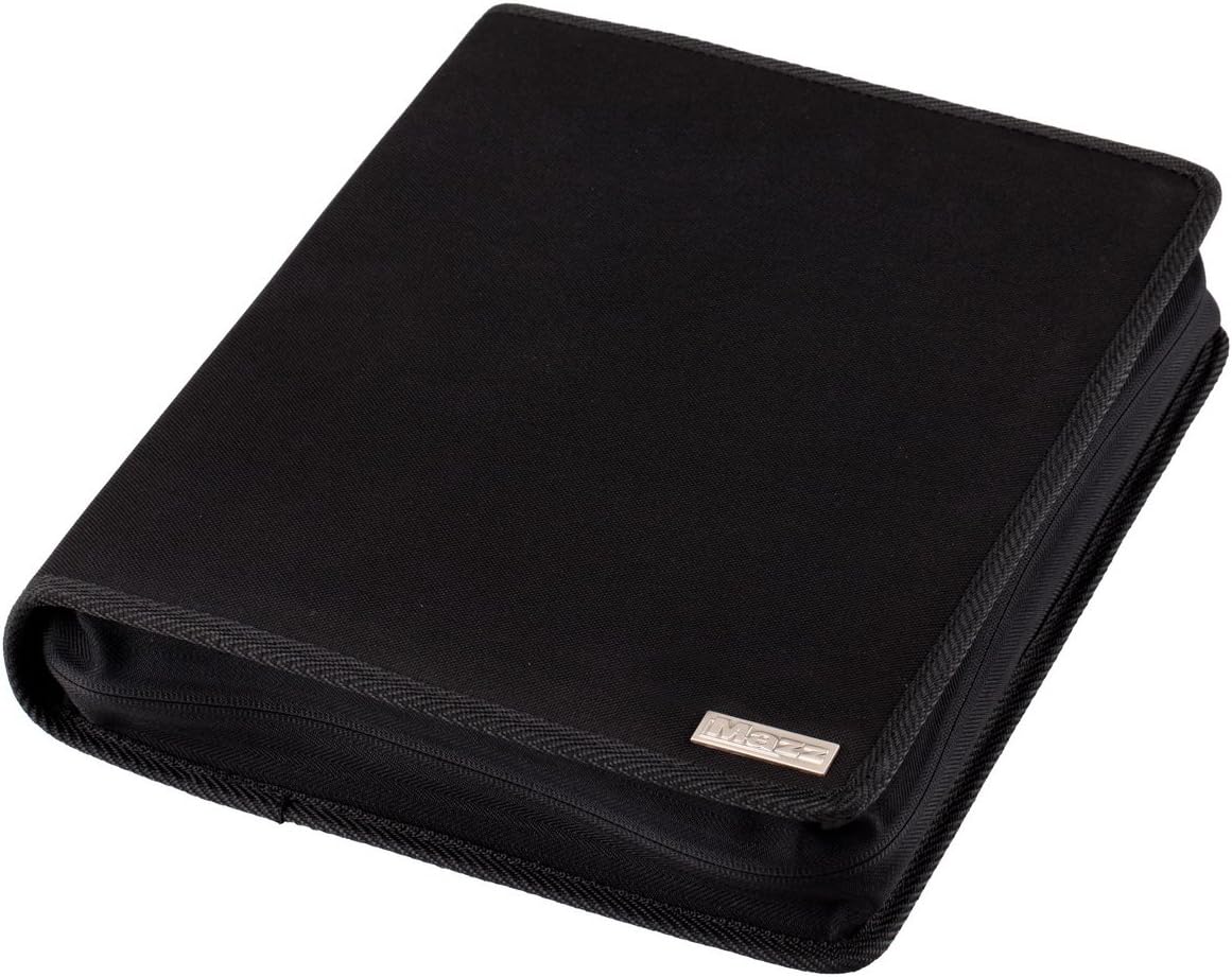 MAZZ iBinder - Zippered Binder for Tablet Devices With up to 11-Inch Screen Display, Black