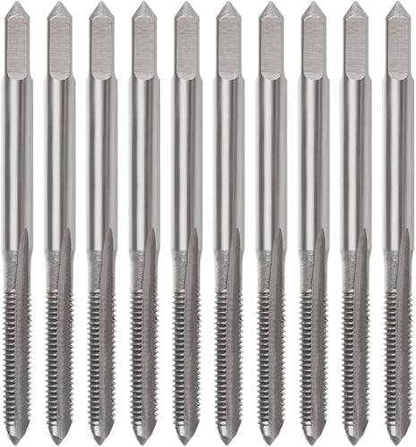 YXQ - Macho de roscar HSS métrico derecho roscado recto flauta grifos cónicos y enchufe