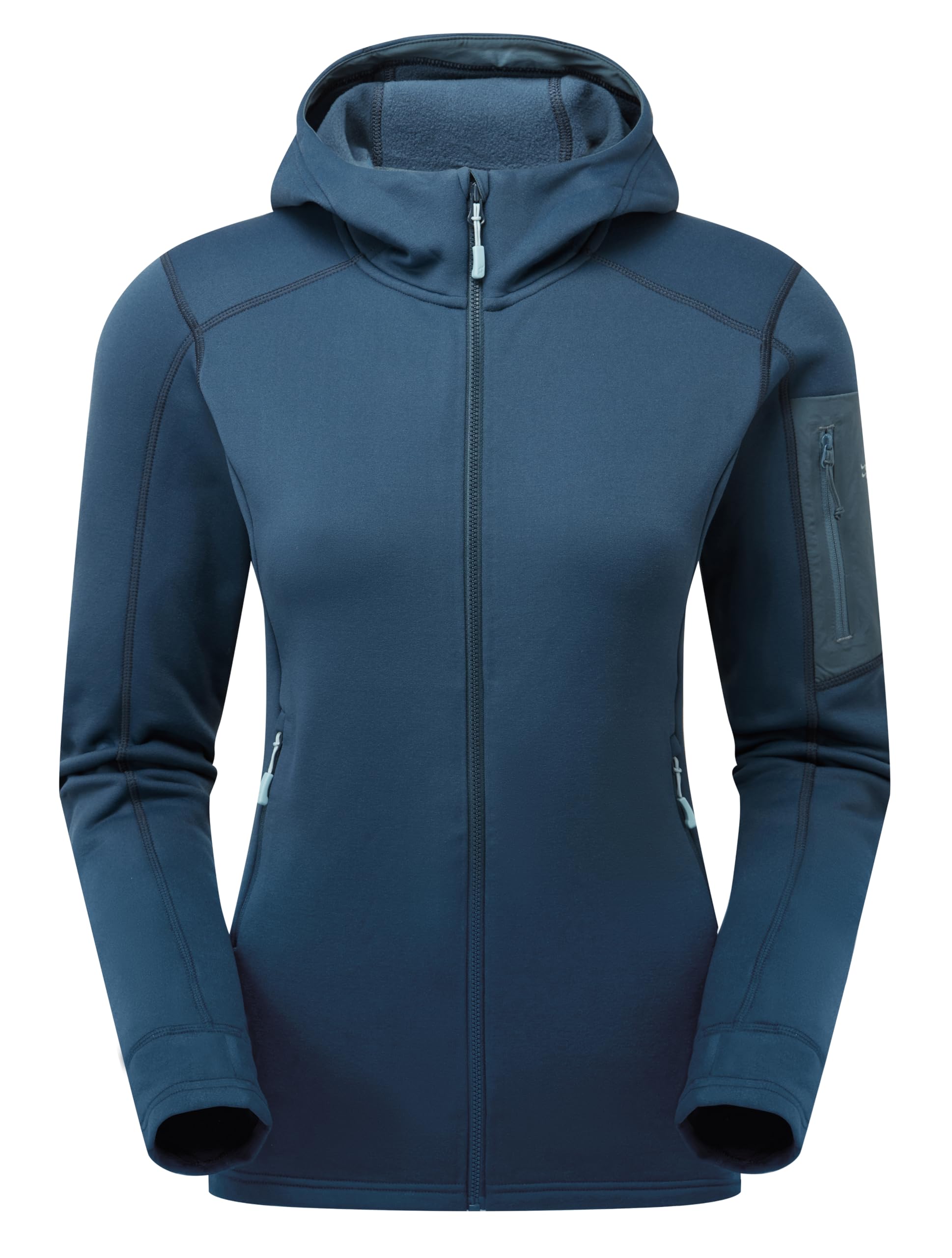 Rab Women's Bleu Hooded Fleece Modulus