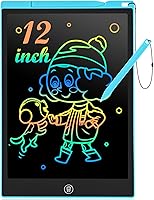 Vista 10 de Tableta de escritura LCD, paquete de 2 juguetes para niños pequeños, almohadilla de dibujo de 10 pulgadas, artículos esenciales de viaje para niños