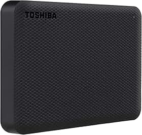 HD Externo Portátil Toshiba 4TB Canvio Advance USB 3.0 Preto - HDTCA40XK3CA