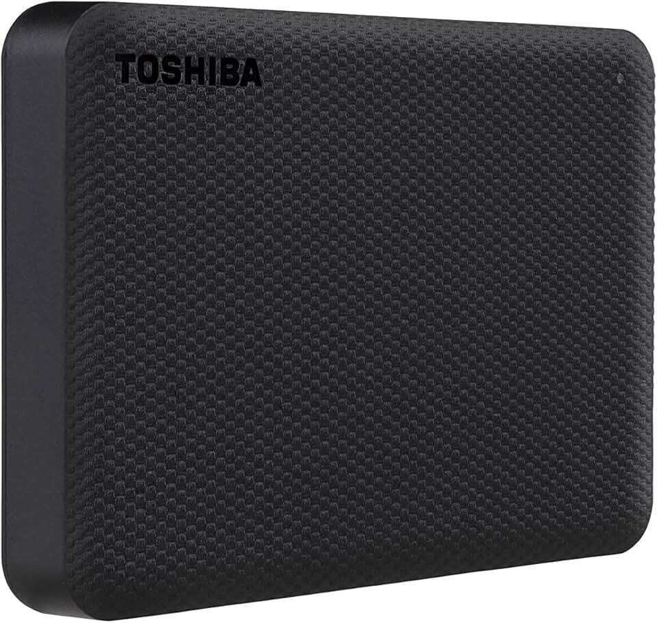 HD Externo Portátil Toshiba 4TB Canvio Advance USB 3.0 Preto - HDTCA40