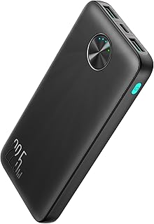 Joyroom JR-PBF15 10000mAh Power Bank, 22.5W Fast Charging, LED Display, 2 USB-A & 1 USB-C Ports, Black, 12-Month Warranty
