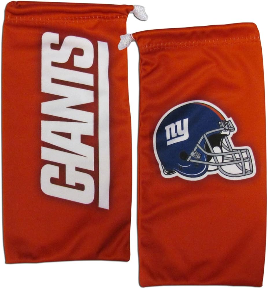 Siskiyou Sports NFL New York Giants Unisex Edge Wrap Sunglass and Bag Set, Team Colors, One Size (FESG090EB) : Sports & Outdoors
