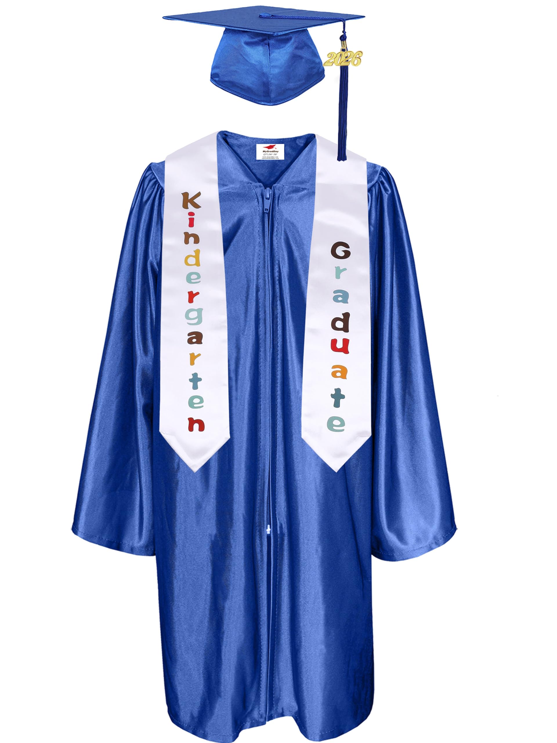 Snapklik.com : Shiny Kindergarten & Preschool Graduation Gown Cap ...