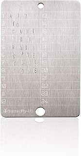 bitcoin steel walllet (single)