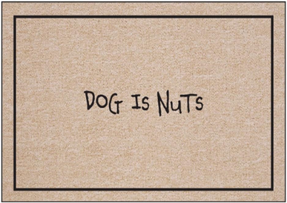 Dog Is Nuts Doormat