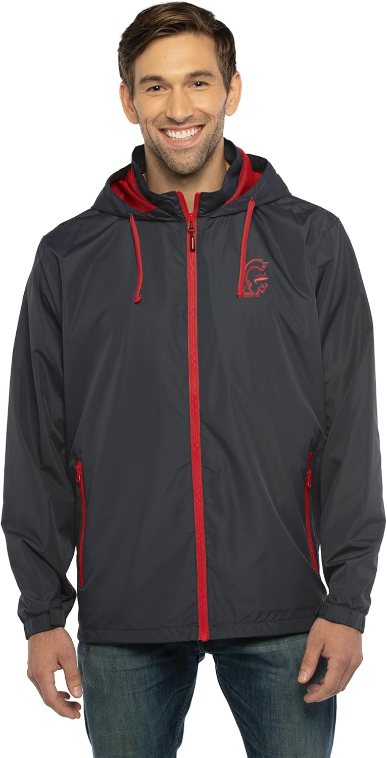 Vantage Apparel Center Grove School Corporation Premium Lightweight Packable Hooded Wind Jacket