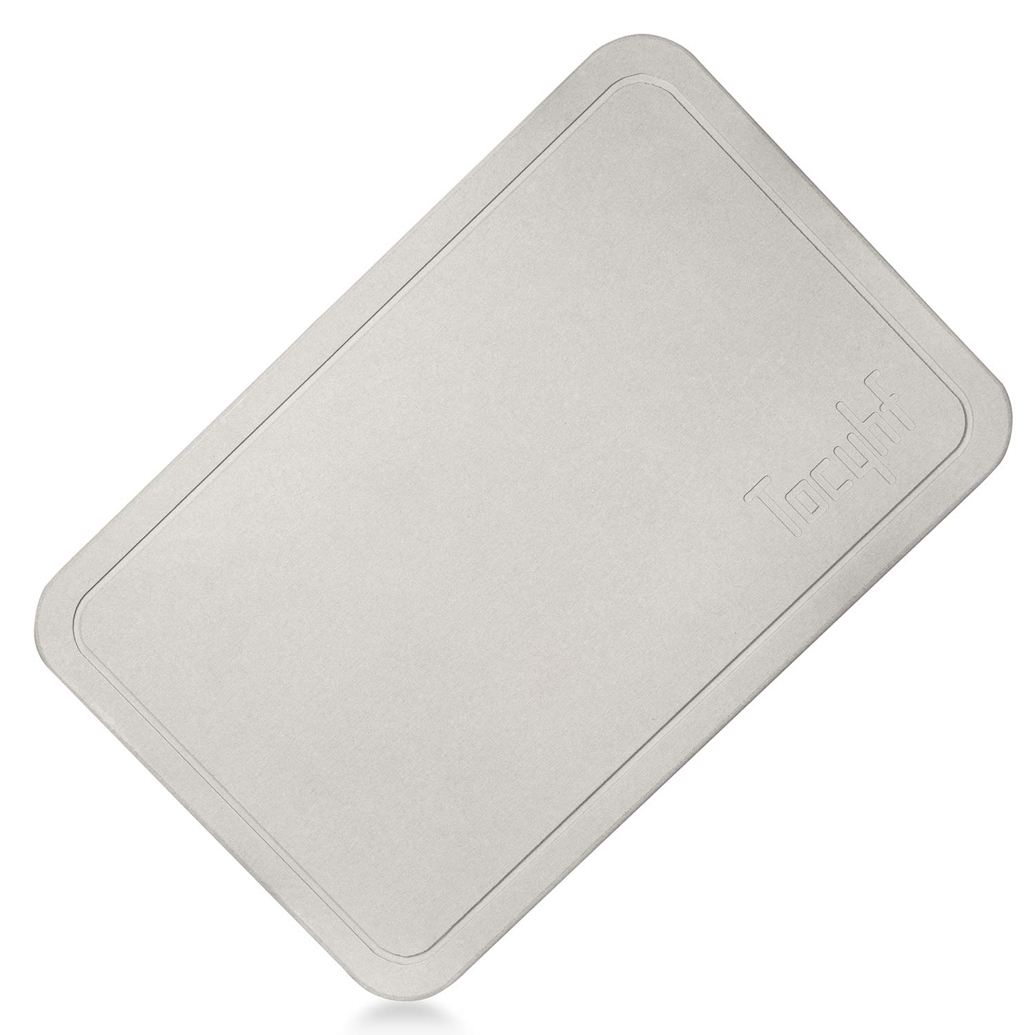 Diatomaceous Earth Bath Mat, Fast Drying Non Slip Absorbent Deodorant Bath Mat for Bathroom Shower Floor(60 * 39cm)