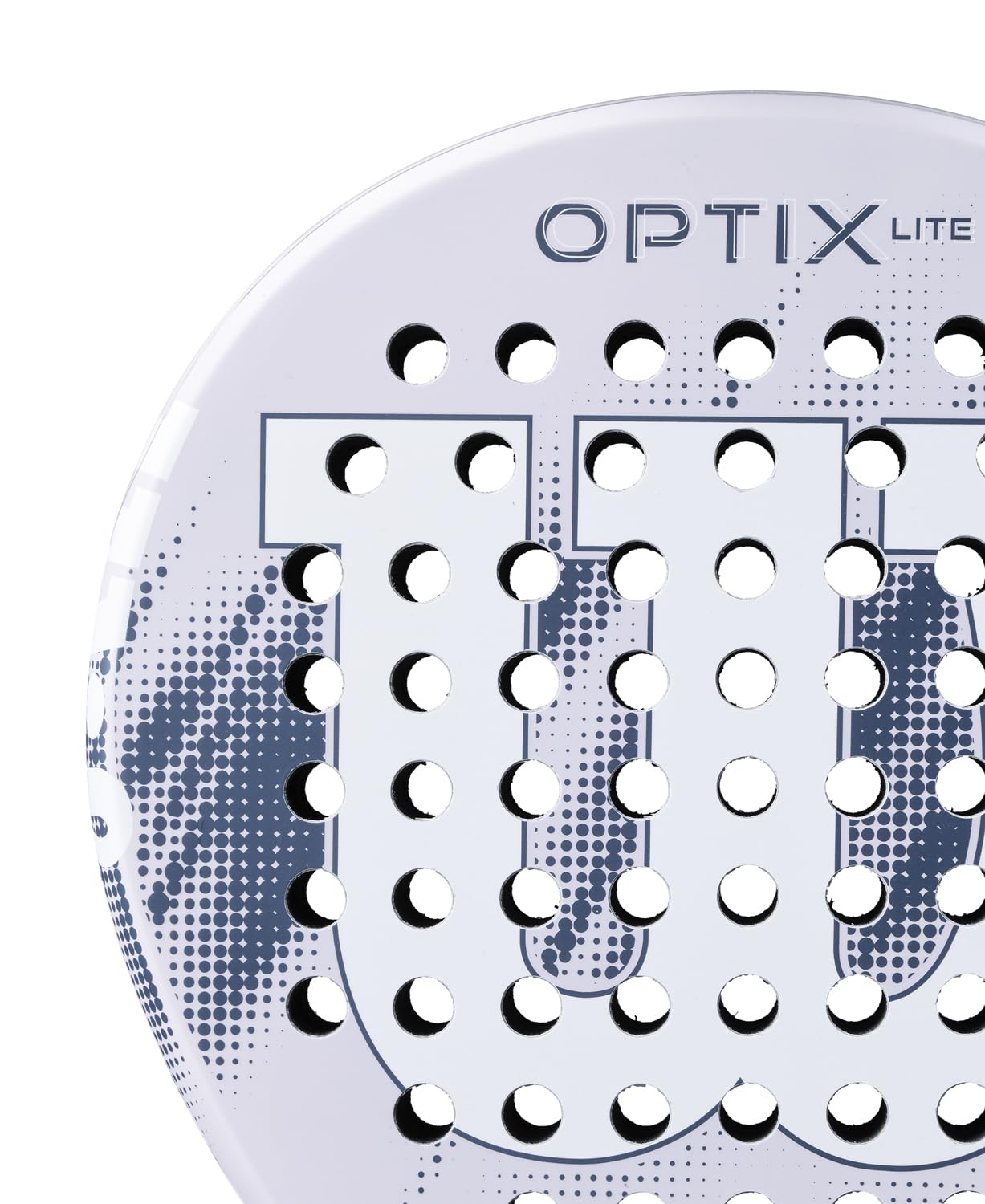 Wilson Optix V2 Lite Padel-Schläger, Anfängerfreundlicher Schläger, Mit Leichter Glasfaseroberfläche, Perfekt für Training oder Freundschaftsspiele