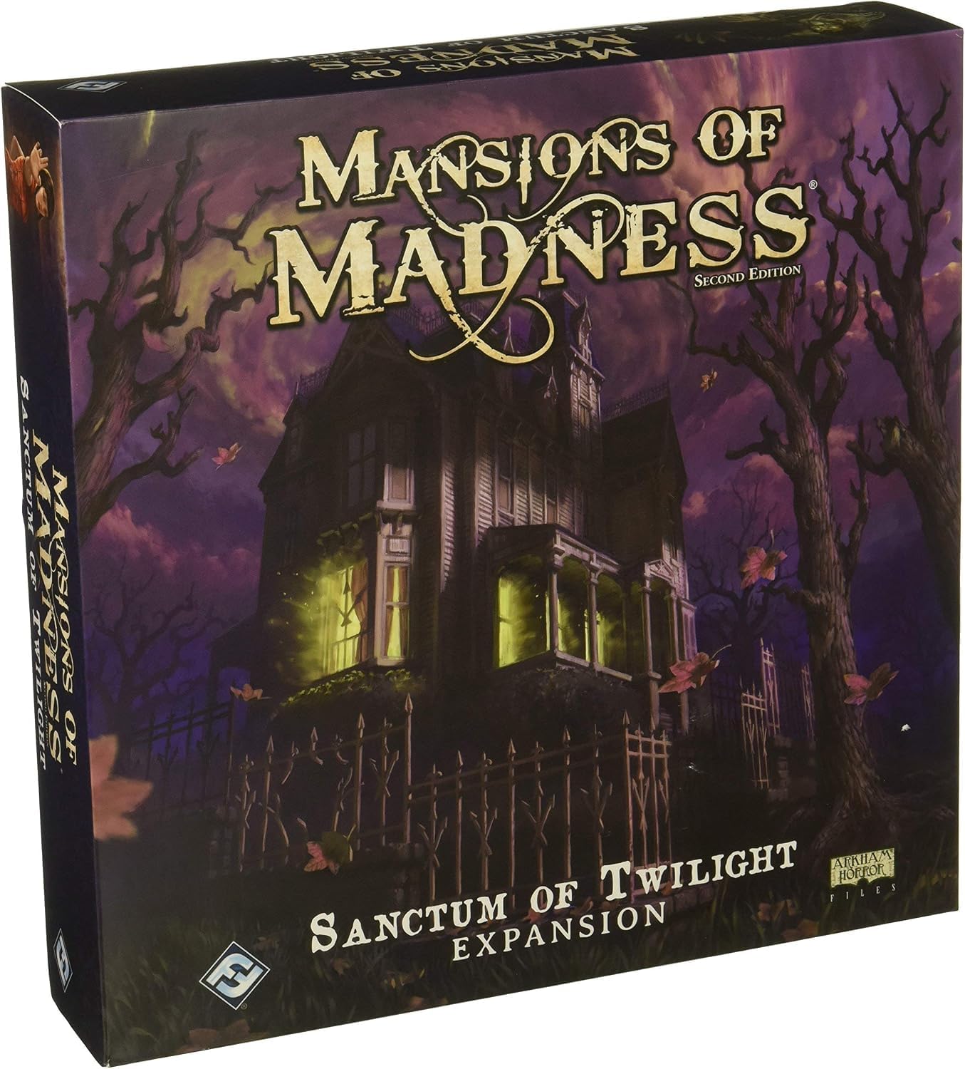 Mansions of Madness Sanctum of Twilight Expansion - Confront the Shadows of the Order! Cooperative Mystery Game, Ages 14+, 1-5 Players, 2-3 Hour Playtime, Made by Fantasy Flight Games