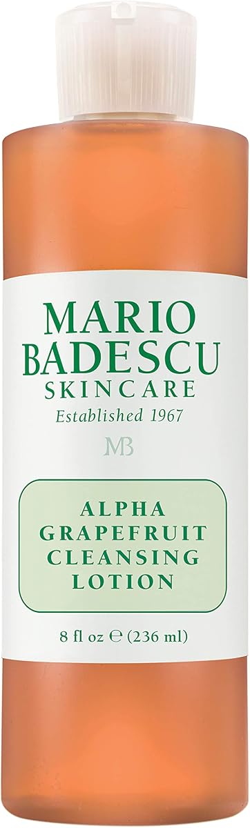 Alpha Grapefruit Toner for Combination, Dry & Sensitive Skin, Alcohol-Free Face Toner with Grapefruit Extract & Aloe Vera, Gently Exfoliates & Visibly Brightens