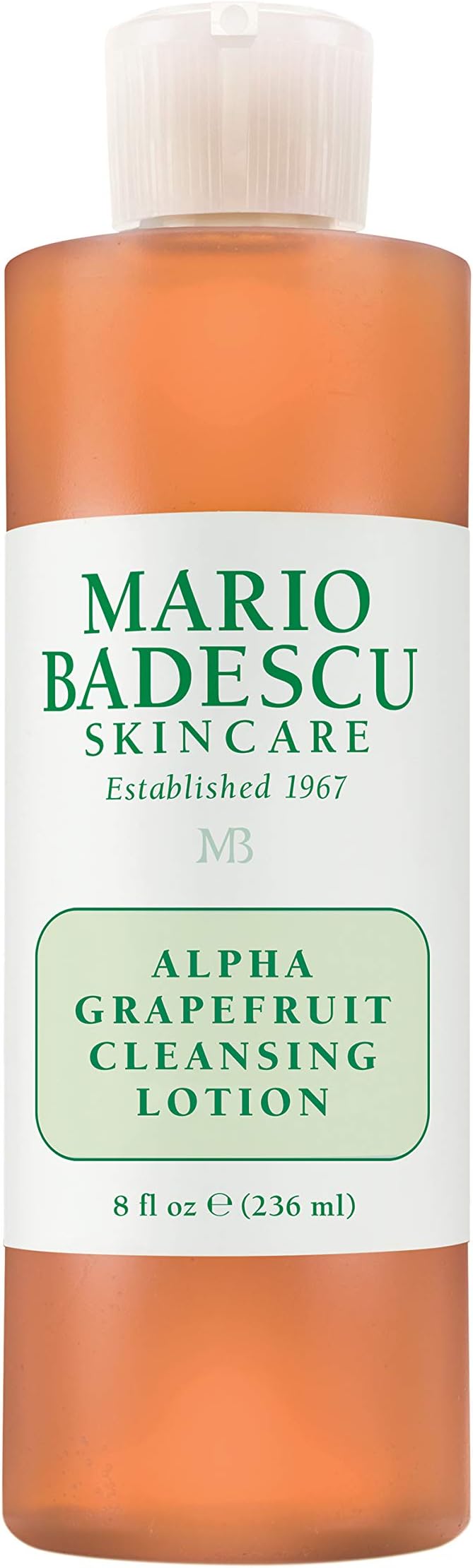 Mario Badescu Alpha Grapefruit Toner for Combination, Dry & Sensitive Skin, Alcohol-Free Face Toner with Grapefruit Extract & Aloe Vera, Gently Exfoliates & Visibly Brightens