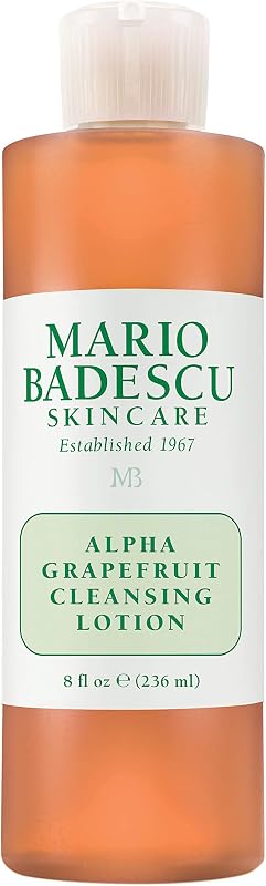 Alpha Grapefruit Toner for Combination, Dry & Sensitive Skin, Alcohol-Free Face Toner with Grapefruit Extract & Aloe Vera, Gently Exfoliates & Visibly Brightens
