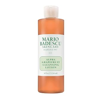 Mario Badescu Alpha Grapefruit Toner for Combination, Dry & Sensitive Skin, Alcohol-Free Face Toner with Grapefruit Extract & Aloe Vera, Gently Exfoliates & Visibly Brightens