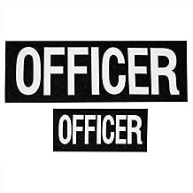 Rothco 21747 Officer Patch with Hook Back Size : Set: 1 Small & 1 Large