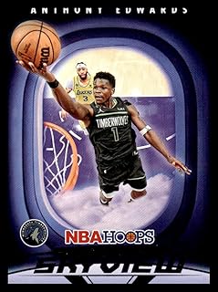 2023-24 Hoops Skyview #9 Anthony Edwards Minnesota Timberwolves NBA Basketball Trading Card