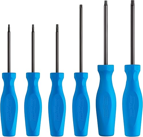 Channellock Juego de destornilladores TS-6H - Punta magnética, agarre de tres lóbulos, fabricado en Estados Unidos - 6 piezas