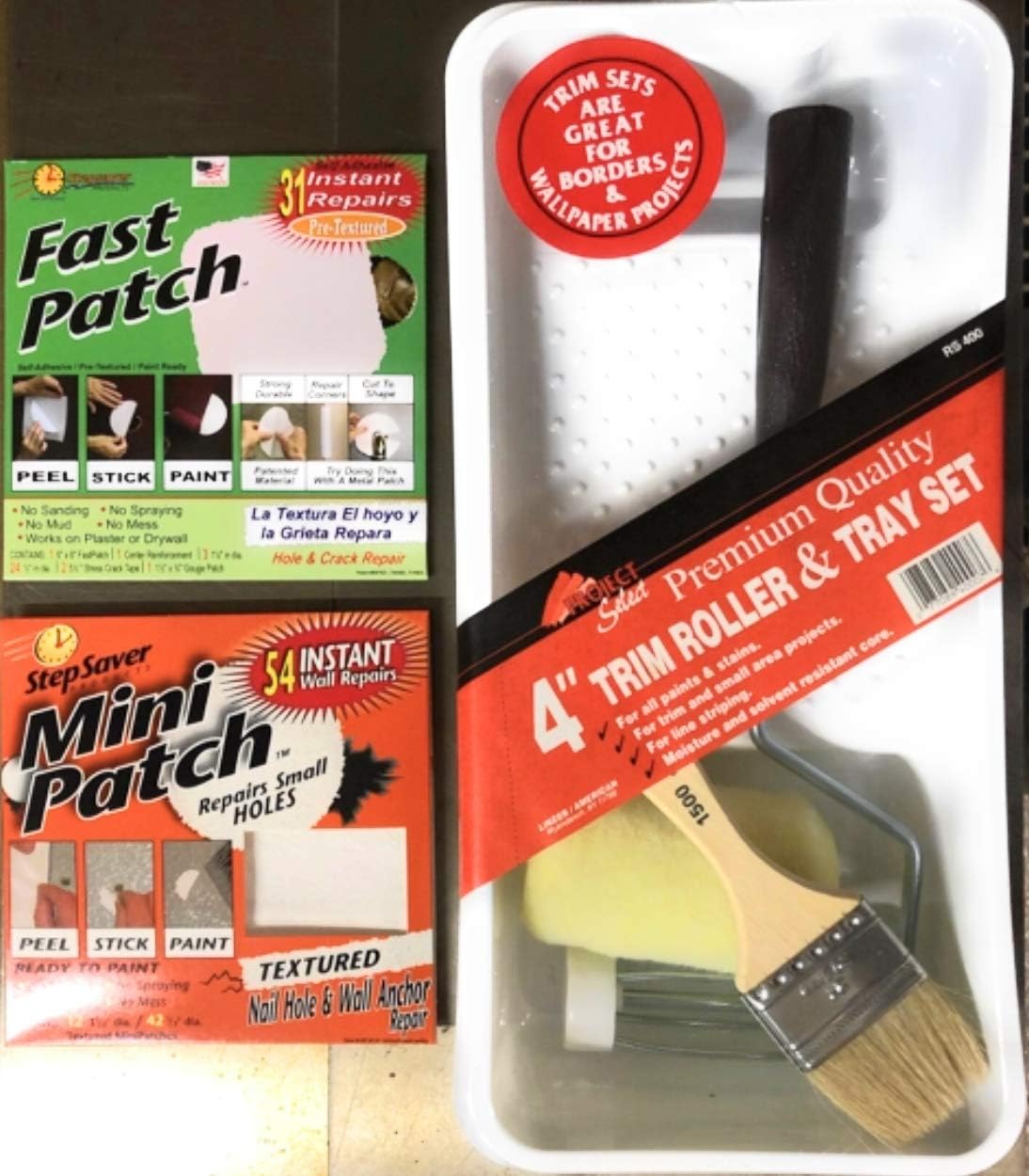 Stepsaver Products SelfAdhesive Ultimate Wall Patch Kit