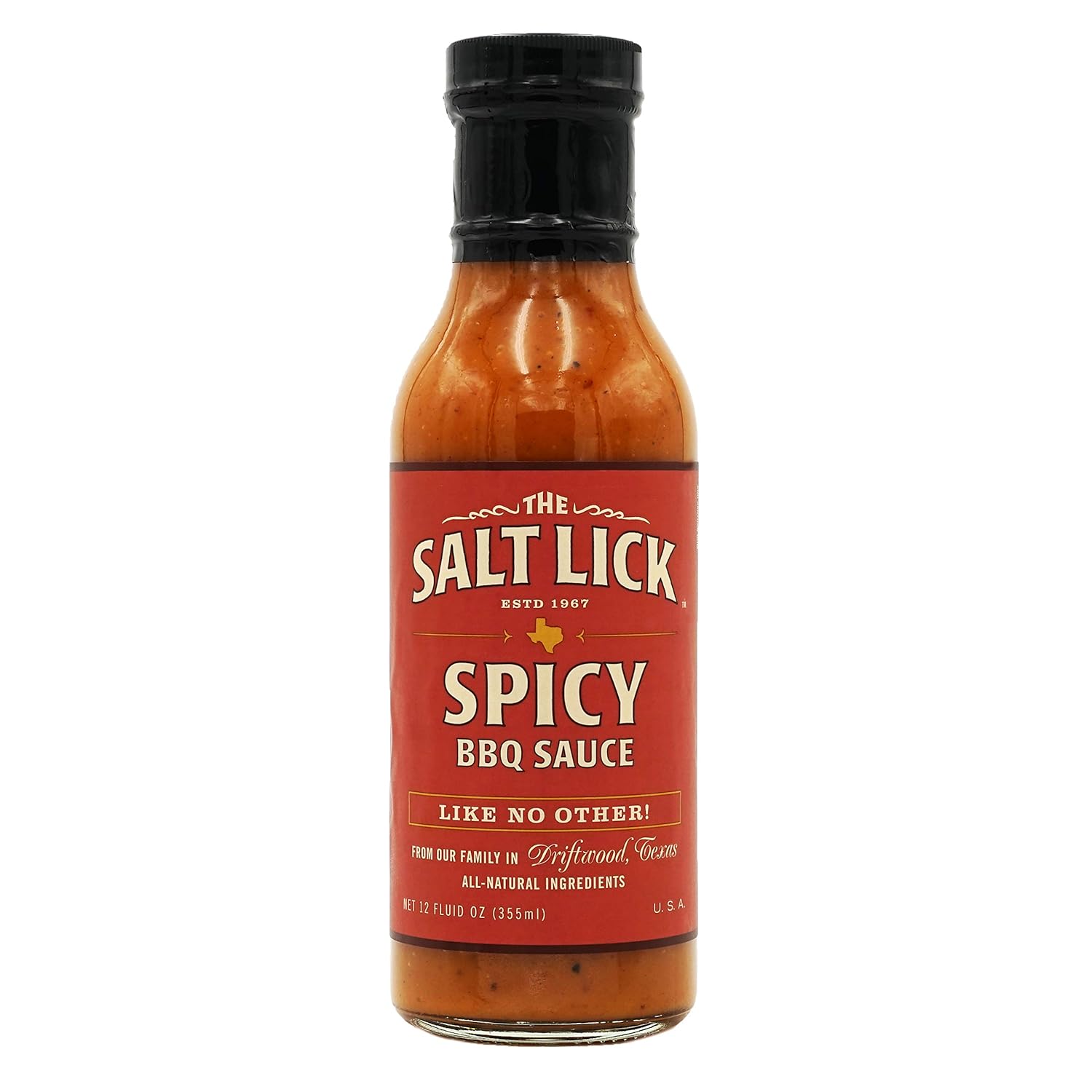 Salt Lick Original BBQ Sauce, 12 Ounce - 6 per case.