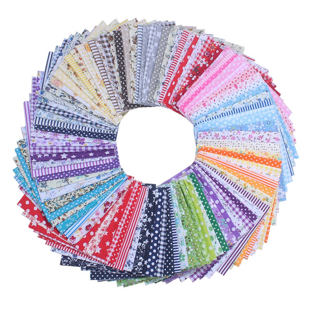 Tissus en coton coupons patchwork pour couture matelassage et vêtements