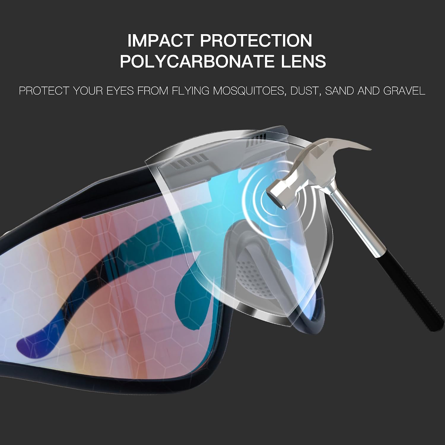 Cyxus Cycling Glasses for Women Men Sport Running Sunglasses MT Bike Baseball Volleyball Gear Accessories 1322
