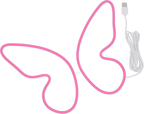 Miniatura 3 de ADVPRO Butterfly Girl Room Flex Silicone LED Neon Sign Naranja st16s33-fnu0020-o