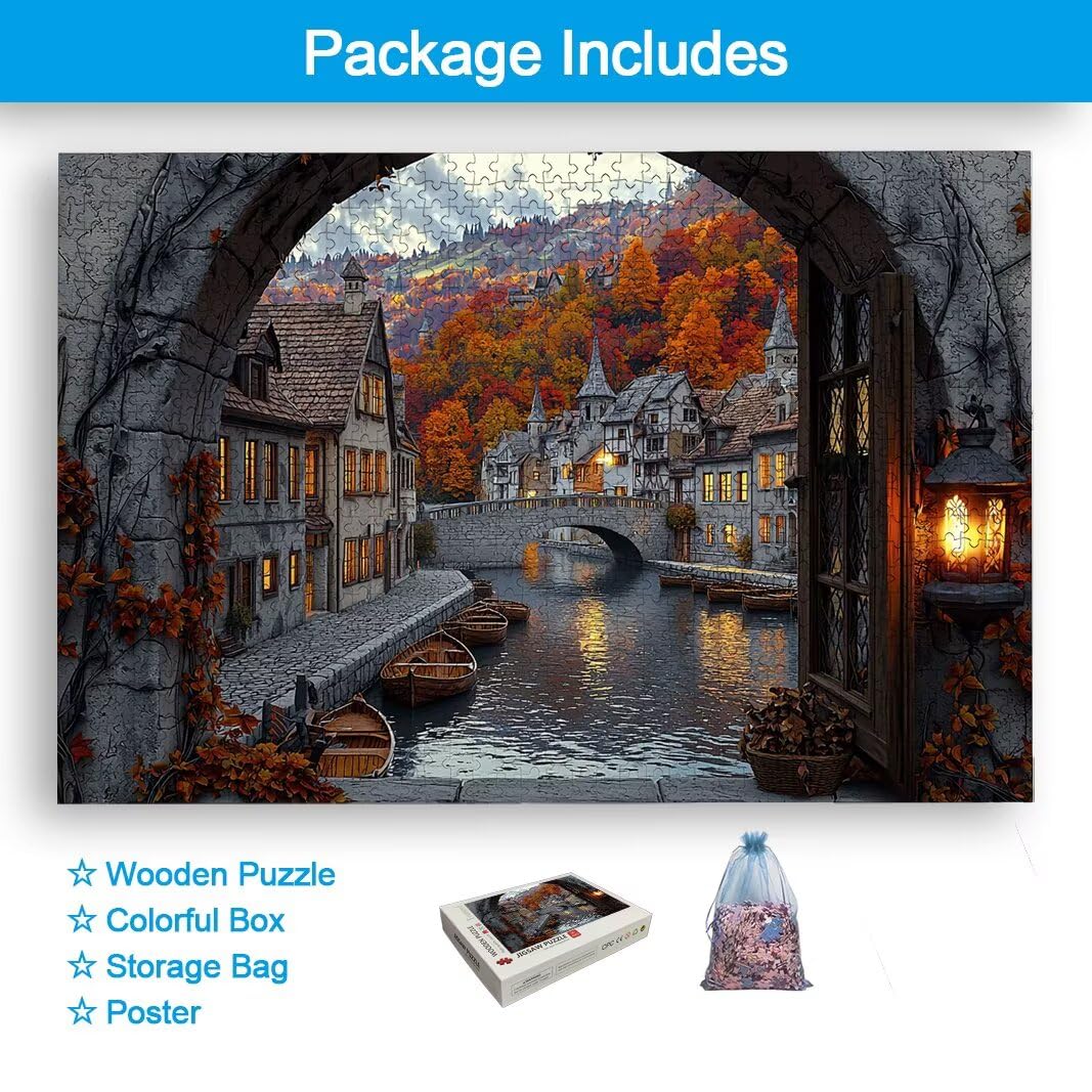 Puzzle Venise, Puzzle 2000 Pièces Adultes, Puzzles pour Décor Murale -2983