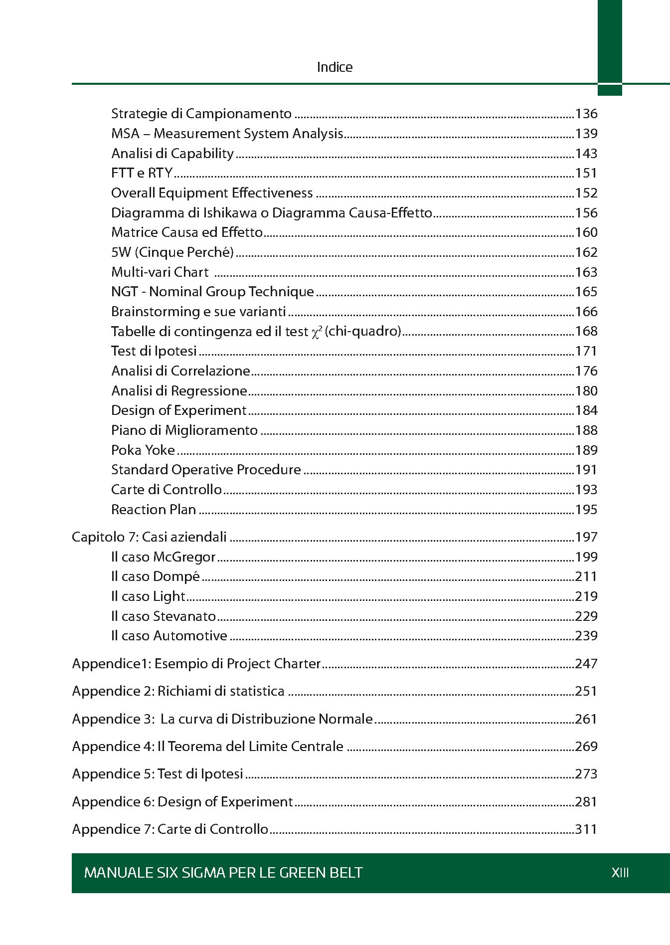 Manuale Six Sigma per le Green Belt