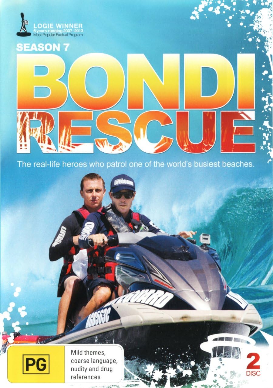 Bondi Rescue Season 7 2 Dvd Set Bondi Rescue Season Seven