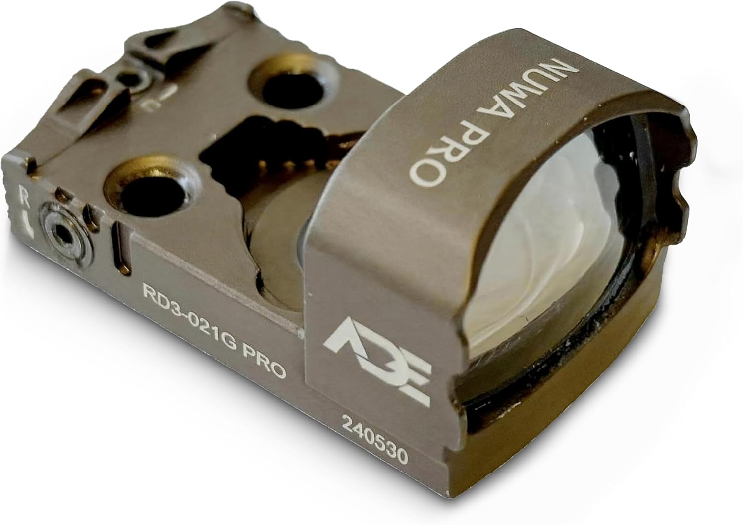 ADE Advanced Optics NUWA PRO RD3-021 Green Dot Sight – Motion Awake Reflex Optic for Canik TP9 Elite SC, Mete SFT, Mete MC9, Sig Sauer P365XL, Springfield Hellcat OSP/Hellcat PRO/Hellcat RDP