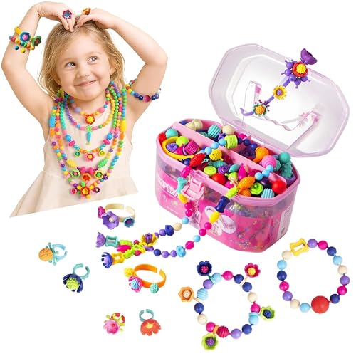 BIRANCO. Pop Beads, Jewelry Making Kit - Arts and Crafts