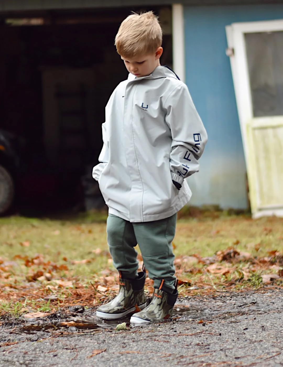 HUK Kids Rogue Wave Shoe, High-Performance Fishing & Deck Boot for Youth