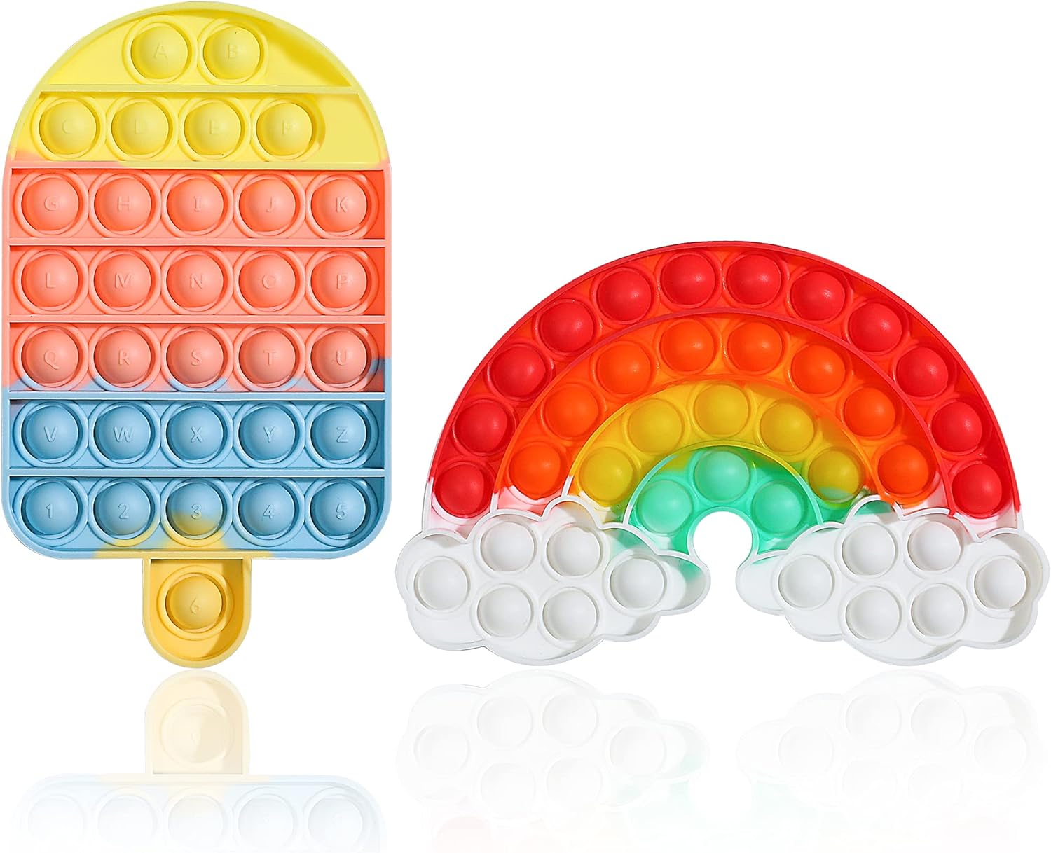 Poppets Stress Toy Set Popit Fidget Toy Sensory Toys For Autism Poppet Fidget Toy Autism Toys