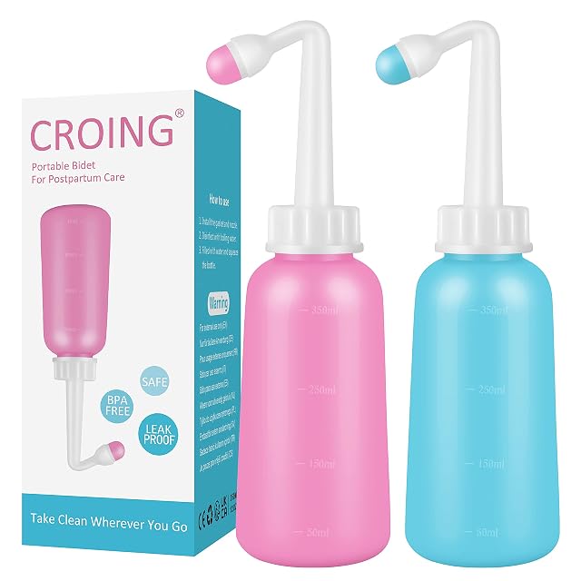 2 PCS Portable Bidet for Travel - The Easy Bidet for Postpartum Care 350ML