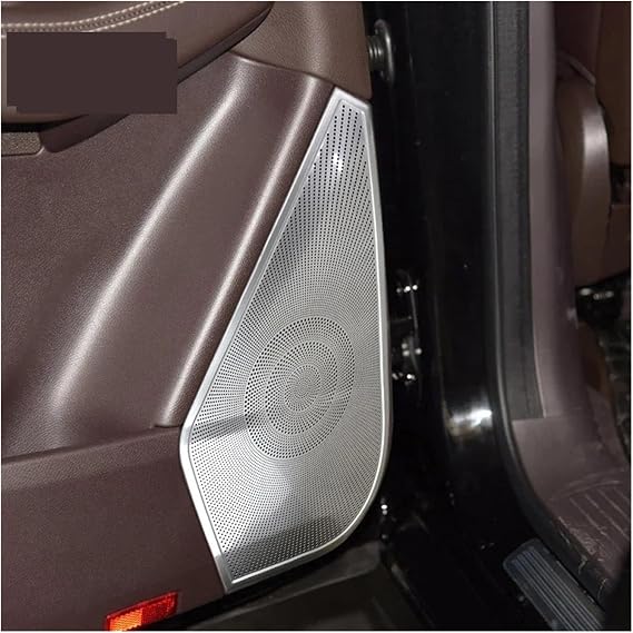Fit for Benz GLE W166 Coupe C292 ML X166 GL GLS Car Door Panel Loudspeaker Pad Stereo Audio Speaker Cover Interior Stickers Door Audio Speaker Cover