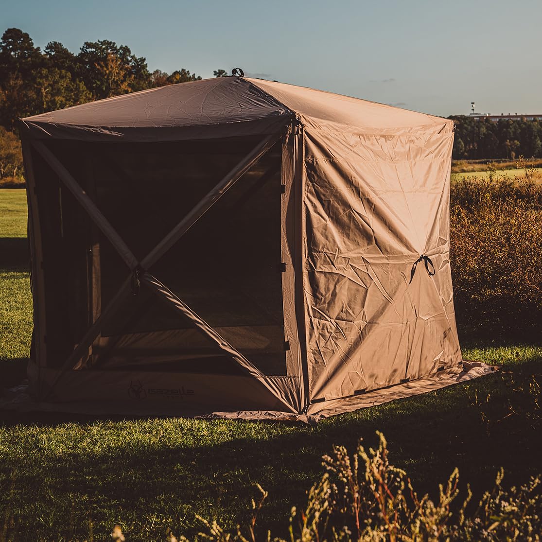 Amazon.com: Gazelle Tents™ G5 5-Sided Portable Gazebo with TriTech
