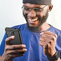 Vista 7 de Osophter Funda para Nokia C100 con 2 unids Protector de pantalla de absorción de golpes Flexible TPU Caucho Protector de teléfono celular para Nokia