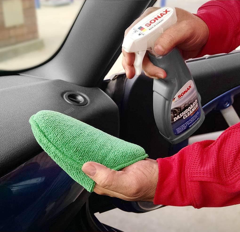 SONAX (283241 Dashboard Cleaner - 16.9 oz. Two Pack & Towel