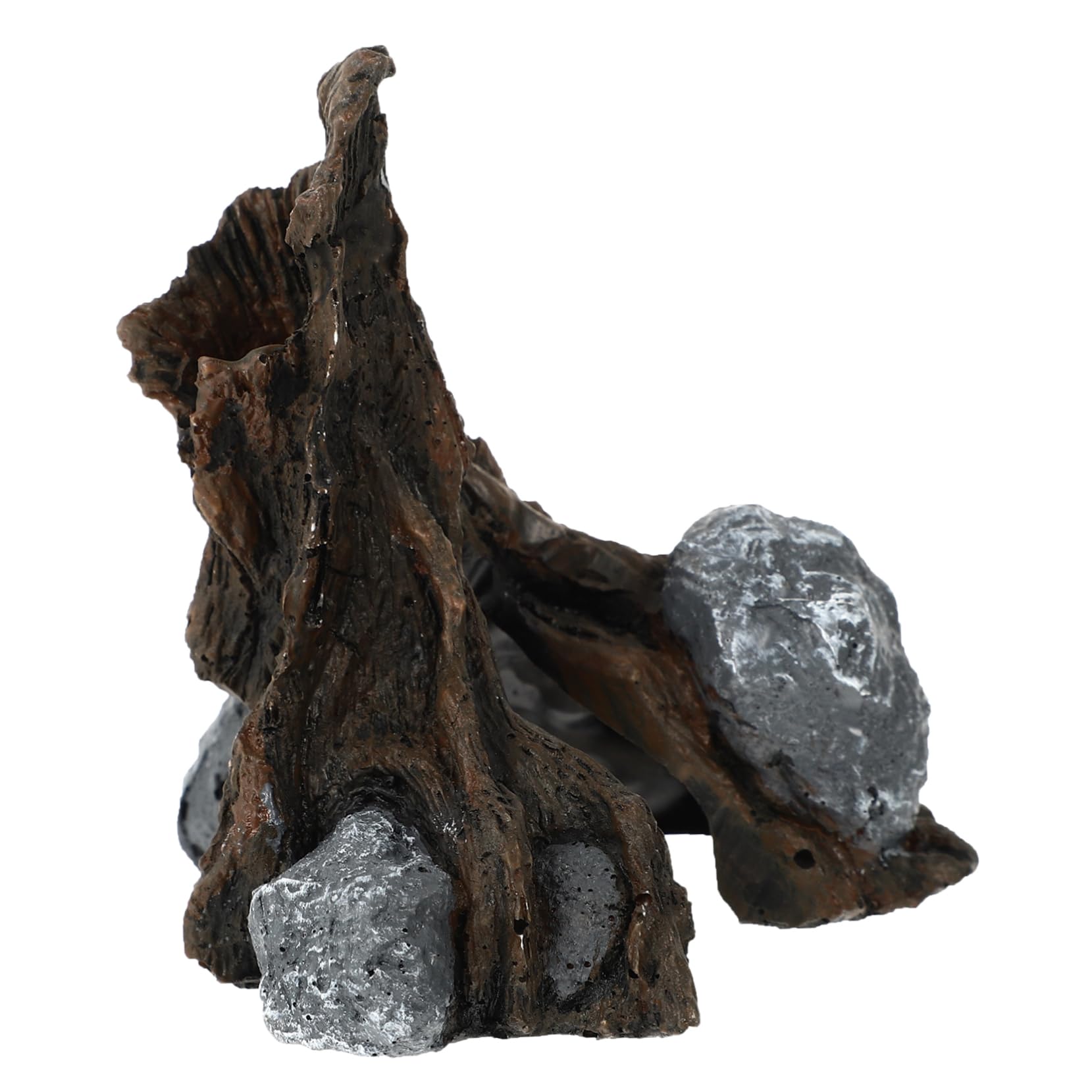 GALPADA Tortoise Bask Platform Premium Terrace for Reptiles Climbing Hideout for Turtles and Lizards Secure Hiding Cave for Pets Natural Decoration for Reptile Habitats