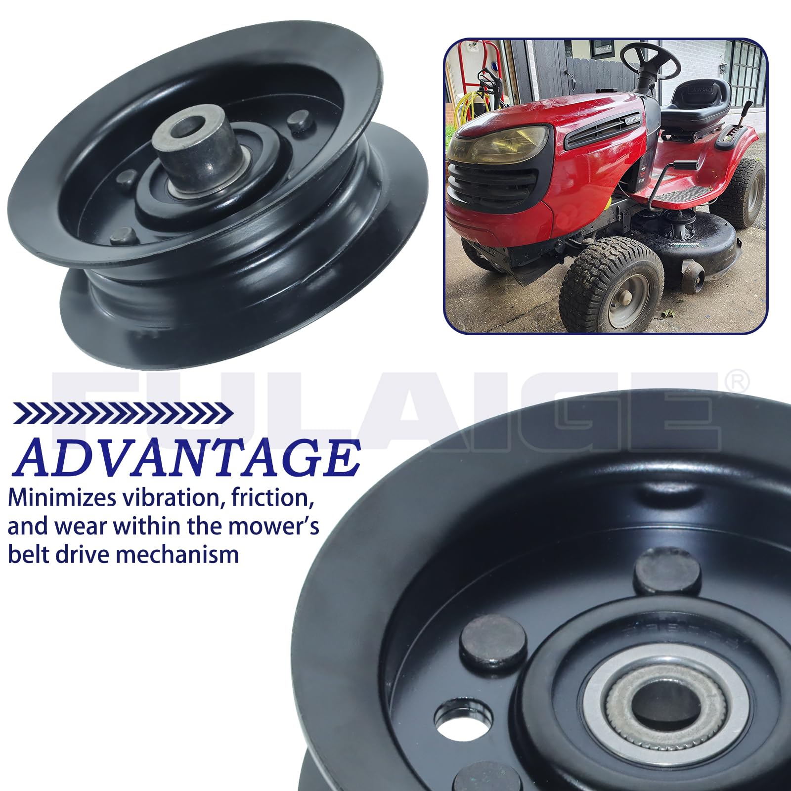 132-9420 Idler Pulley for Toro Timecutter SS5000 42" 50" Mower — Amazon image 7