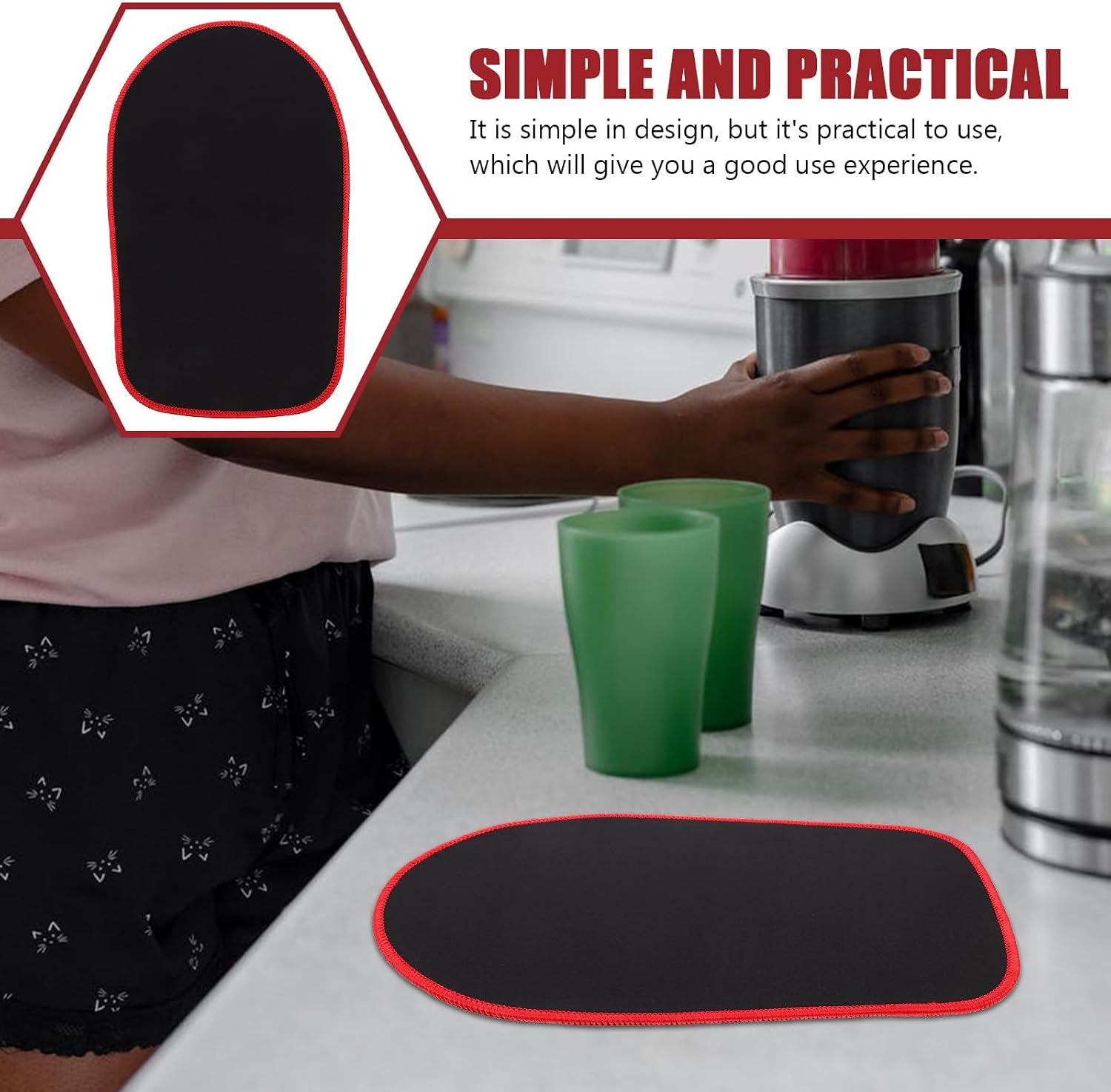 Rubber Non-slip Mat for Stand Mixer and Food Processor
